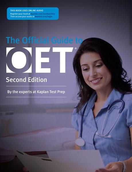  Official Guide to OET (Kaplan Test Prep) 2th  2021+ DVD - آزمون های کانادا